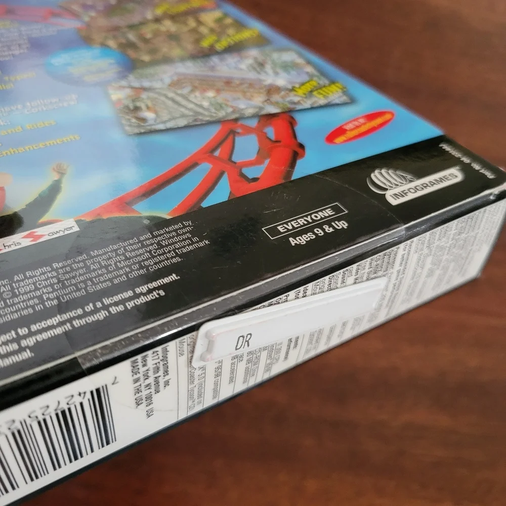 RollerCoaster Tycoon PC Loopy Landscapes Box Expansion 2 Pack NEW SEALED